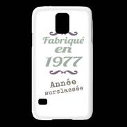 Coque Samsung Galaxy S5 Fabriqué en 1977 ZG