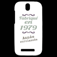 Coque HTC One SV Fabriqué en 1979 ZG