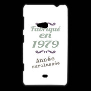 Coque Nokia Lumia 625 Fabriqué en 1979 ZG