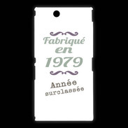 Coque Sony Xpéria Z Ultra Fabriqué en 1979 ZG