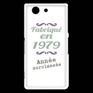 Coque Sony Xperia Z3 Compact Fabriqué en 1979 ZG