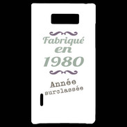 Coque LG Optimus L7 Fabriqué en 1980 ZG
