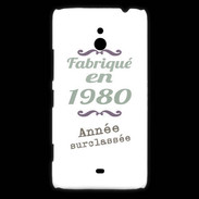 Coque Nokia Lumia 1320 Fabriqué en 1980 ZG