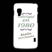Coque LG L5 2 Fabriqué en 1980 ZG