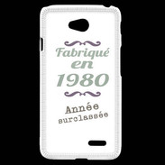 Coque LG L70 Fabriqué en 1980 ZG