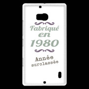 Coque Nokia Lumia 930 Fabriqué en 1980 ZG