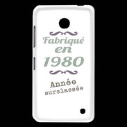 Coque Nokia Lumia 630 Fabriqué en 1980 ZG