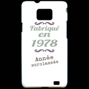 Coque Samsung Galaxy S2 Fabriqué en 1978 ZG