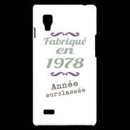 Coque LG Optimus L9 Fabriqué en 1978 ZG