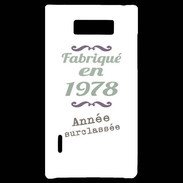 Coque LG Optimus L7 Fabriqué en 1978 ZG