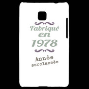 Coque LG Optimus L3 II Fabriqué en 1978 ZG