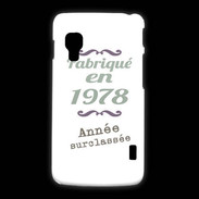 Coque LG L5 2 Fabriqué en 1978 ZG