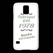 Coque Samsung Galaxy S5 Fabriqué en 1978 ZG