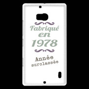 Coque Nokia Lumia 930 Fabriqué en 1978 ZG