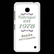 Coque Nokia Lumia 630 Fabriqué en 1978 ZG