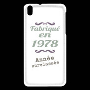 Coque HTC Desire 816 Fabriqué en 1978 ZG