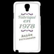 Coque Samsung Galaxy Note 3 Light Fabriqué en 1978 ZG
