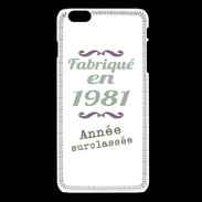 Coque iPhone 6 / 6S Fabriqué en 1981 ZG