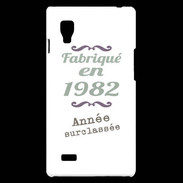 Coque LG Optimus L9 Fabriqué en 1982 ZG