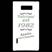 Coque LG Optimus L7 Fabriqué en 1982 ZG