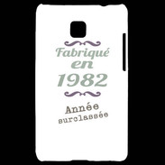 Coque LG Optimus L3 II Fabriqué en 1982 ZG