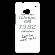 Coque HTC One Fabriqué en 1982 ZG