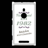 Coque Nokia Lumia 925 Fabriqué en 1982 ZG