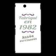 Coque Sony Xpéria Z Ultra Fabriqué en 1982 ZG