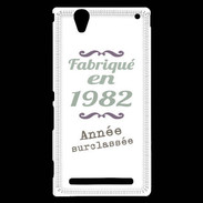 Coque Sony Xperia T2 Ultra Fabriqué en 1982 ZG