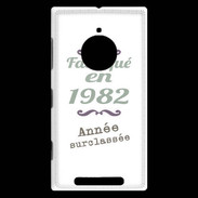 Coque Nokia Lumia 830 Fabriqué en 1982 ZG