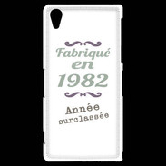 Coque Sony Xperia Z2 Fabriqué en 1982 ZG