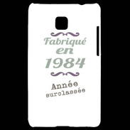 Coque LG Optimus L3 II Fabriqué en 1984 ZG