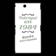 Coque Sony Xpéria Z Ultra Fabriqué en 1984 ZG