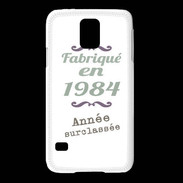 Coque Samsung Galaxy S5 Fabriqué en 1984 ZG