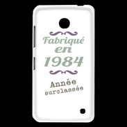 Coque Nokia Lumia 630 Fabriqué en 1984 ZG