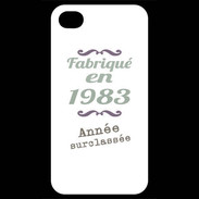 Coque iPhone 4 / iPhone 4S Fabriqué en 1983 ZG