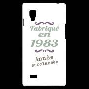 Coque LG Optimus L9 Fabriqué en 1983 ZG