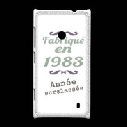 Coque Nokia Lumia 520 Fabriqué en 1983 ZG