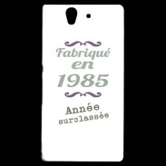 Coque Sony Xperia Z Fabriqué en 1985 ZG