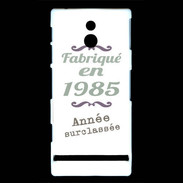 Coque Sony Xperia P Fabriqué en 1985 ZG