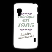 Coque LG L5 2 Fabriqué en 1985 ZG