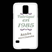 Coque Samsung Galaxy S5 Fabriqué en 1985 ZG