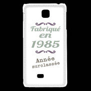 Coque LG F5 Fabriqué en 1985 ZG