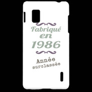 Coque LG Optimus G Fabriqué en 1986 ZG
