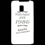 Coque LG P990 Fabriqué en 1986 ZG