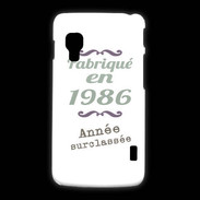 Coque LG L5 2 Fabriqué en 1986 ZG