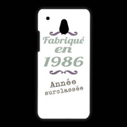 Coque HTC One Mini Fabriqué en 1986 ZG
