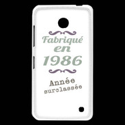 Coque Nokia Lumia 630 Fabriqué en 1986 ZG