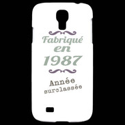 Coque Samsung Galaxy S4 Fabriqué en 1987 ZG