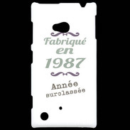 Coque Nokia Lumia 720 Fabriqué en 1987 ZG